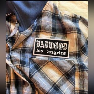 Badwood blue flannel